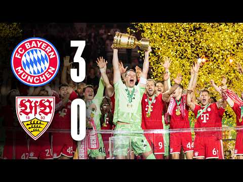 KANE HAT-TRICK WINS US THE CUP! 🏆 FC Bayern - VfB Stuttgart