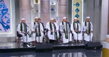 لبيك اللهم لبيك.. فرقة المداح تبدع فى تلبية الحجاج ببرنامج مدد «فيديو»