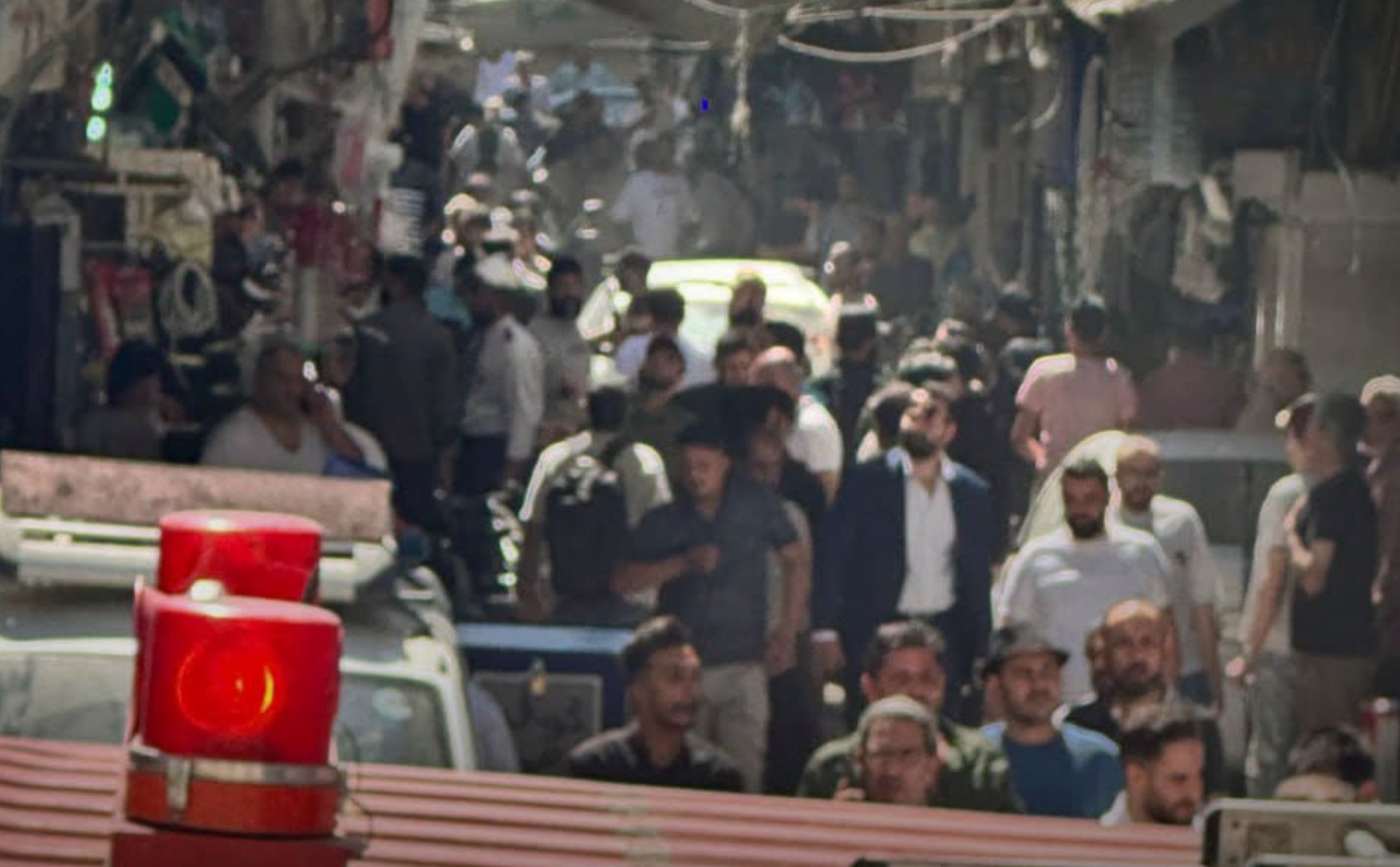 ضحايا و جرحى جراء انفجار داخل مقهى في دمشق ( فيديو )