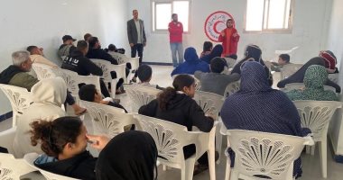 ندوات توعوية لتعزيز الصحة الغذائية للأشقاء الفلسطينيين بشمال سيناء