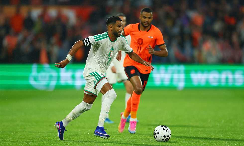 الجزائر تفوز على هولندا وديا بهدف قبل انطلاق كأس العالم