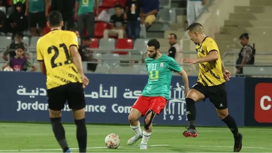 الحسين إربد يتخطى الوحدات ويصعد لصدارة دوري المحترفين