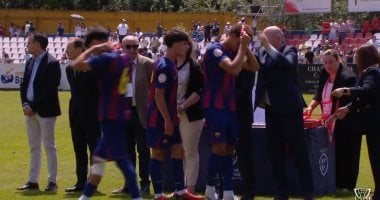 حمزة عبد الكريم يرفض ارتداء فضية كأس الأبطال بعد الخسارة أمام الريال
