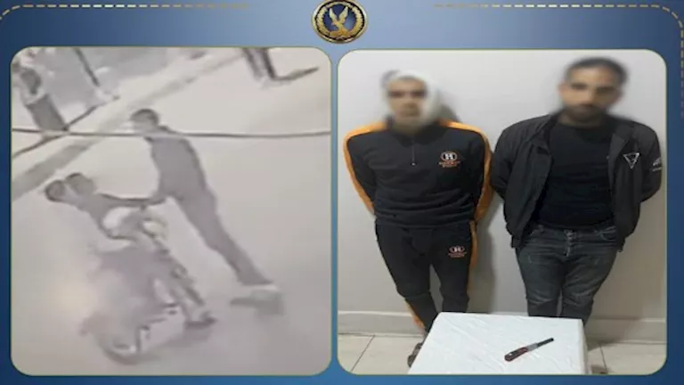 ضبط متهمين في واقعة تعدٍ على عامل بسلاح أبيض بكفر الشيخ