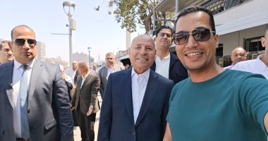 محافظ القاهرة يتفقد ممشى أهل مصر لمتابعة استعدادات استقبال المواطنين في عيد الأضحى