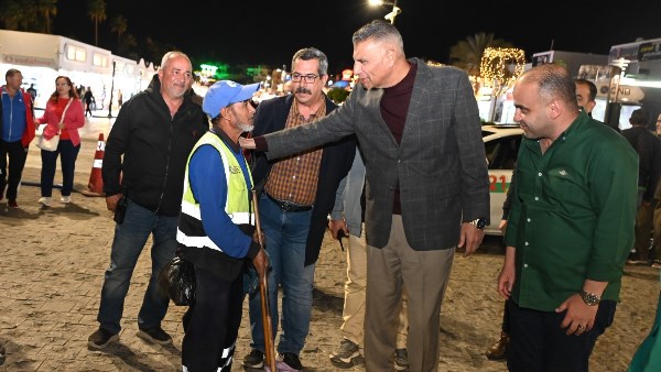 جولة ليلية لمحافظ جنوب سيناء بخليج نعمة لمتابعة الالارتقاء بالخدمات السياحية