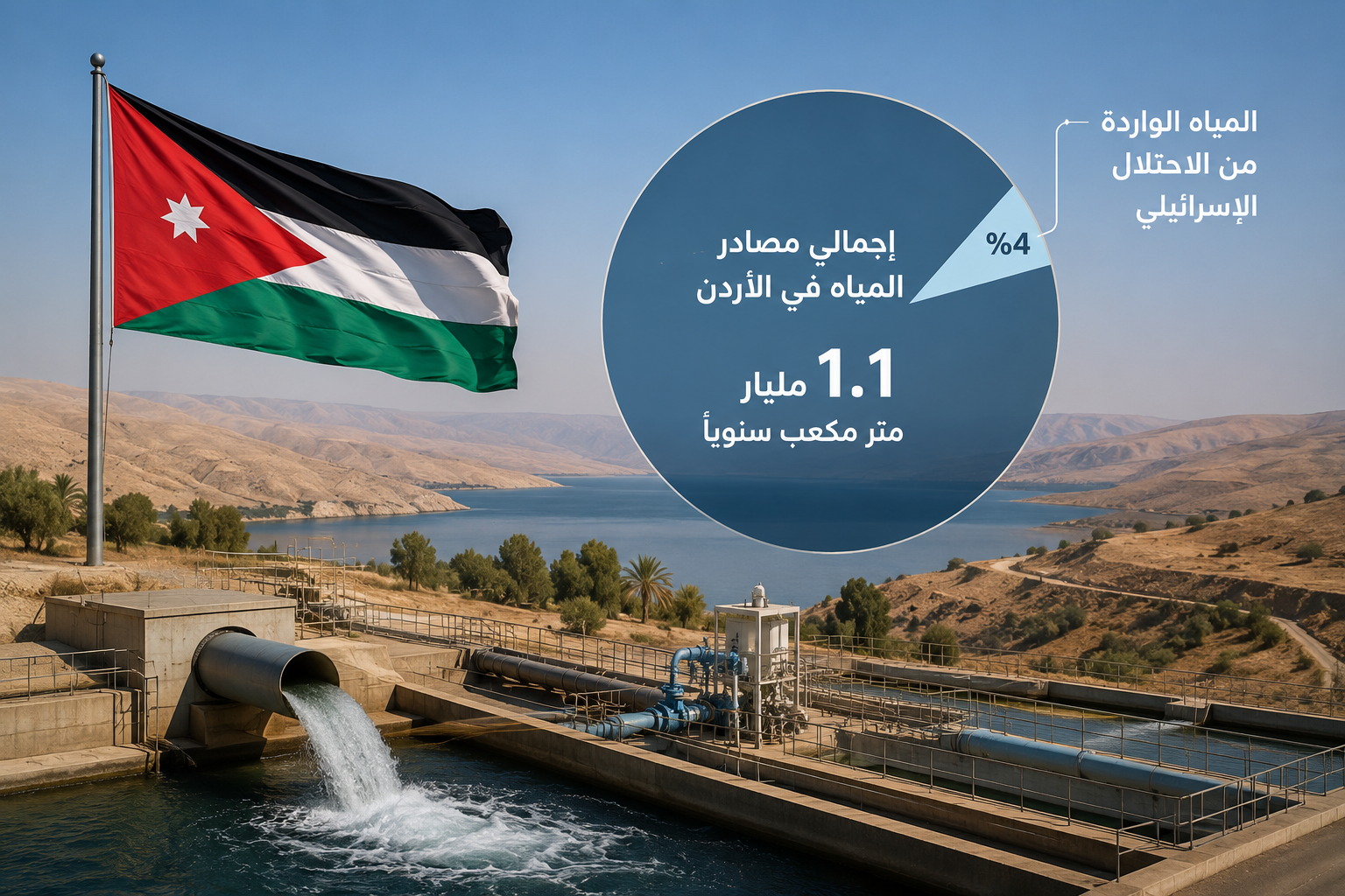 جو 24 : المحاسنة : المملكة لن تعطش إذا أوقف الاحتلال تزويدها بالمياه