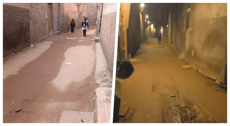 درب “الجديد” بمراكش.. أشغال تبليط متوقفة منذ أسبوعين تزعج الساكنة والسياح