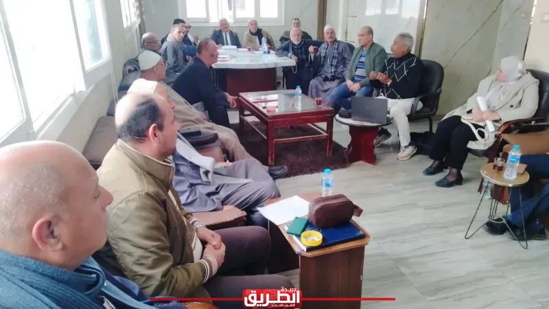 وكيل زراعة البحيرة يتابع اجتماع مجلس إدارة الجمعية المركزية