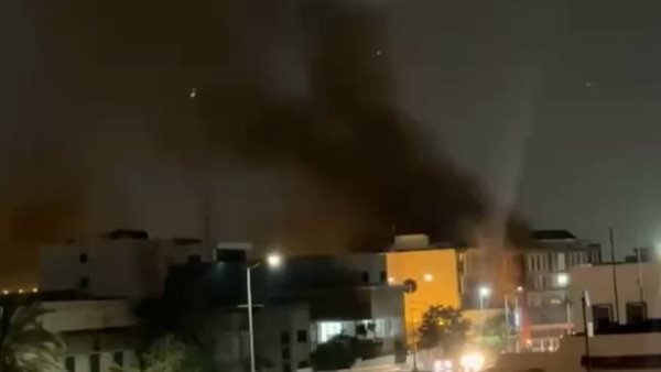 أحداث مباراة الاتحاد والسويحلي تخرج عن السيطرة، حرق مبنى رئاسة الوزراء في طرابلس (فيديو)