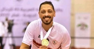 محمد مصطفى لعبة يشترط صرف مستحقاته للعودة لصفوف طائرة الزمالك