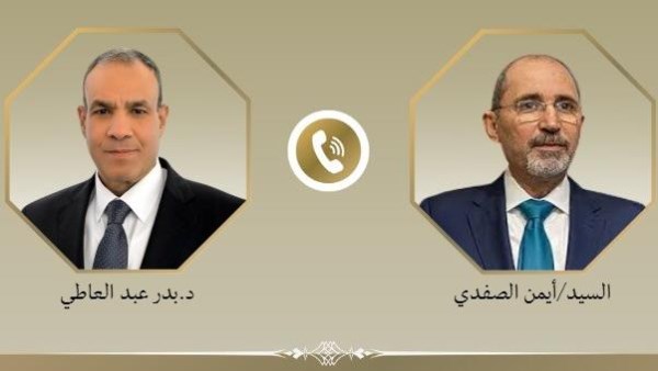 اتصال مصري-أردني للتشاور حول الأوضاع الإقليمية وقطاع غزة