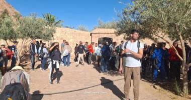 310 سائح من مختلف الجنسيات لزيارة دير سانت كاترين وجبل موسى