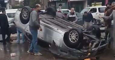 مصرع شخص إثر انقلاب سيارته في مياه أجا بالدقهلية