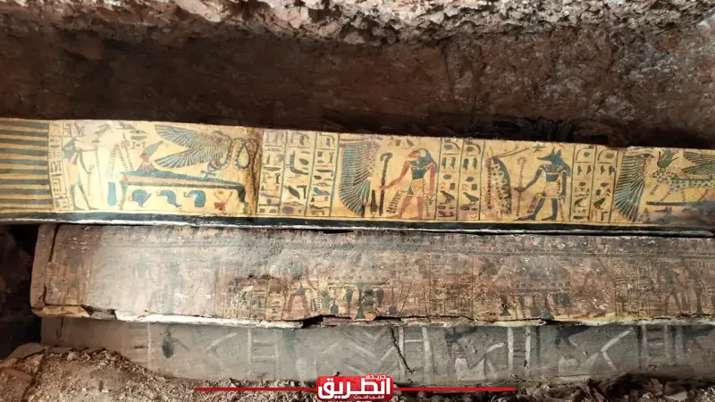 القرنة بالأقصر تجدد إبهارها للعالم بكنوز ”خبيئة التوابيت الملونة لمنشدي آمون”