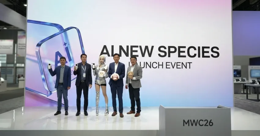 ZTE تعرض هاتف nubia M153 ودمية iMoochi الذكية في MWC برشلونة 2026