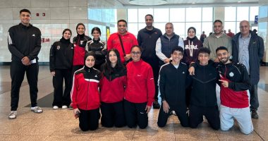 بعثة منتخب الكاراتيه تتجه إلى إسبانيا للمشاركة بالدورى العالمى