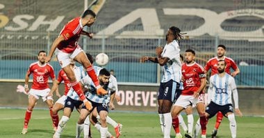 بن رمضان يهدد مرمى بيراميدز بتصويبة قوية بعد 3 دقائق من مشاركته بديلا