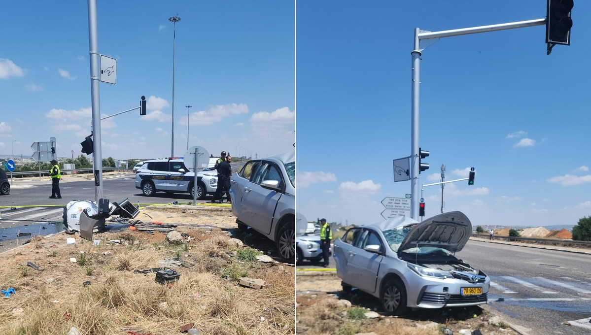 3 إصابات بينها سيدة بحالة خطيرة في حادث طرق على شارع 9 قرب باقة الغربية