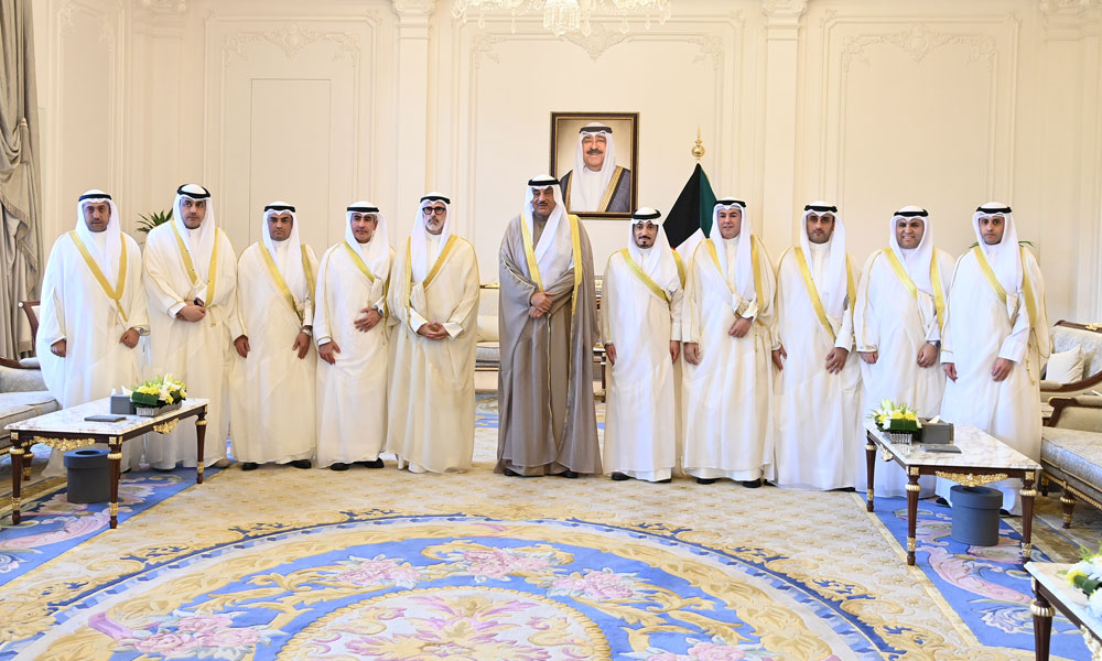 سمو ولي العهد يستقبل رؤساء البعثات الدبلوماسية الجدد