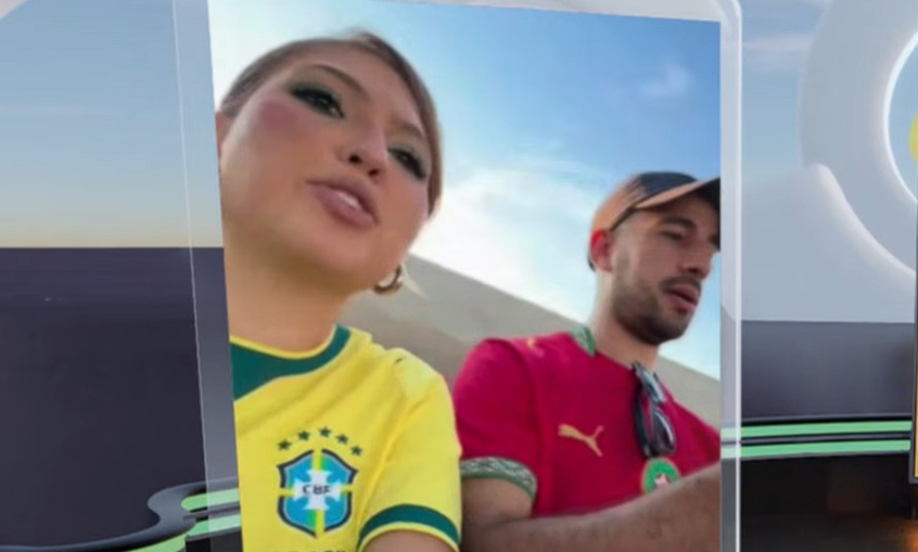 بي بي سي : أين أنت يا محمد؟ رحلة بحث مؤثرة برازيلية عن مشجع مغربي تتحول لترند عالمي ( فيديو )