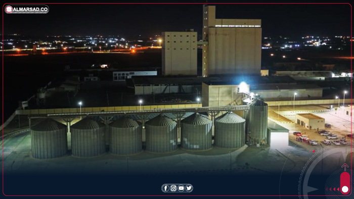 افتتاح مصنع الدقيق بمجمع سرت للطحن والعلف بعد إعادة تأهيله