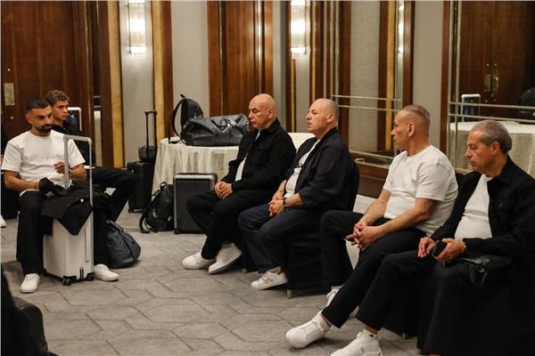 أبو ريدة يودع بعثة منتخب مصر قبل السفر لخوض منافسات كأس العالم