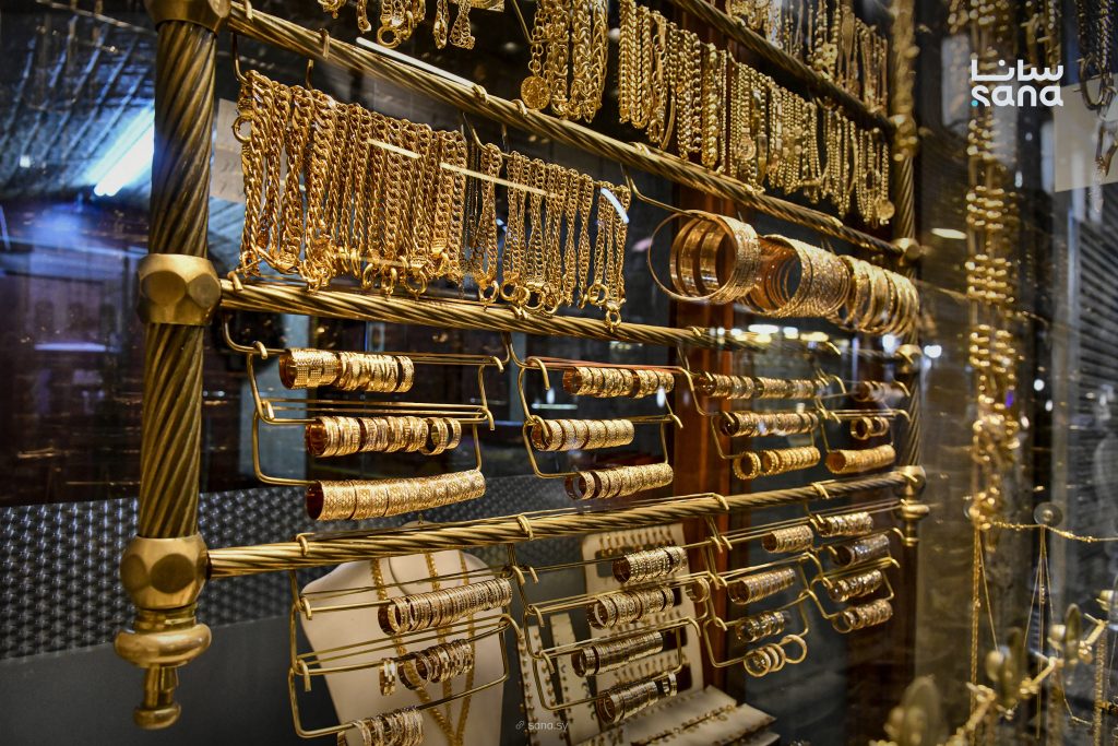 ارتفاع أسعار الذهب 450 ليرة في السوق السورية