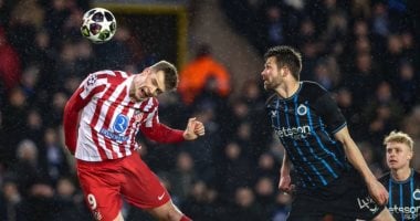 أتلتيكو مدريد يصارع كلوب بروج على بطاقة ثمن نهائي دوري أبطال أوروبا