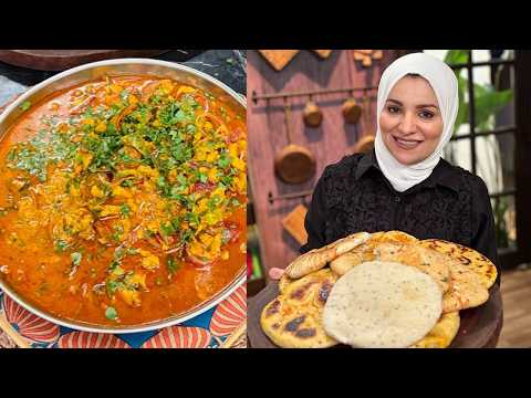 طريقة عمل عيش بالثوم - تشيكن تشيولا النيبالي | سنة أولى طبخ مع الشيف آلاء الجبالي