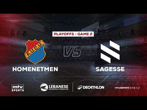 Decathlon Lebanese Basketball Championship 2025-2026 | Game 2 - Homenetmen vs Sagesse