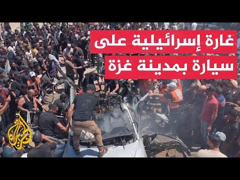 Emergency Services Source: 3 Martyrs and Several Injured in Israeli Airstrike on a Civilian Vehic...