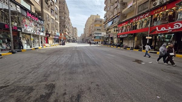 محافظة الجيزة تحسم فوضى شارع العريش بسوق حضاري للباعة الجائلين (صور)