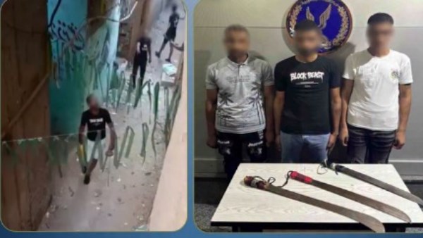 بلطجية المعمورة في قبضة الأمن.. ضبط 3 أشخاص بحوزتهم أسلحة بيضاء بالإسكندرية