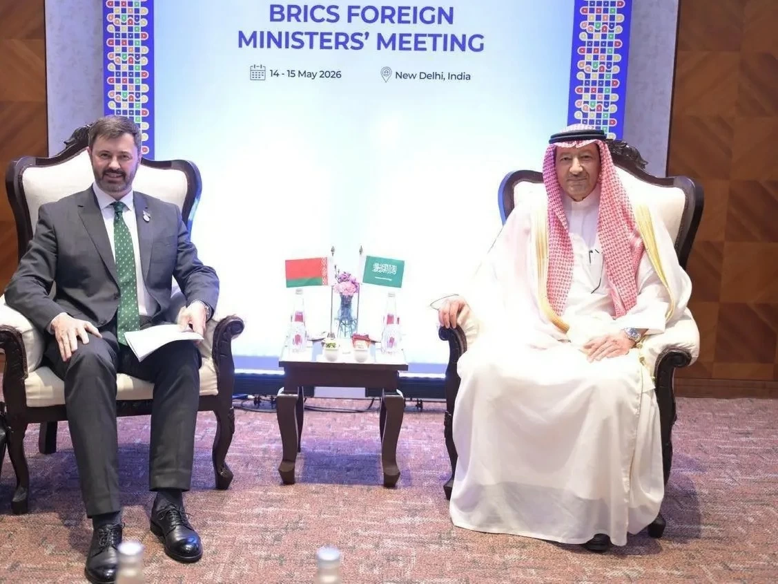 نائب وزير الخارجية يلتقي النائب الأول لوزير خارجية بيلاروس