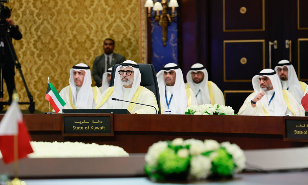 وزير الخارجية يترأس وفد دولة الكويت المشارك في الاجتماع الوزاري الخليجي