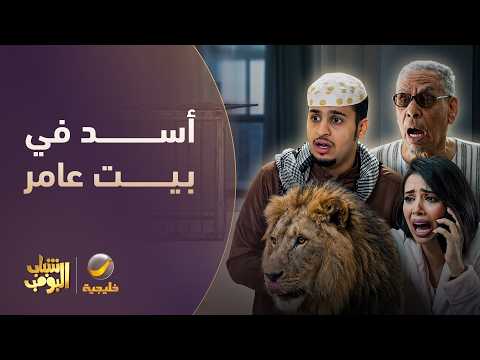 أسد مسوي رعب في الحارة 😱🦁