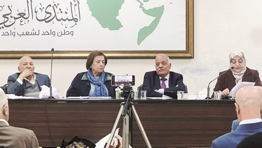 مؤرخون يناقشون أطروحات كتاب سهيلا الشلبي في المنتدى العربي
