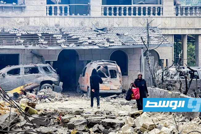 معارك طاحنة بين مقاومي حزب الله وقوات الاحتلال في بنت جبيل بجنوب لبنان