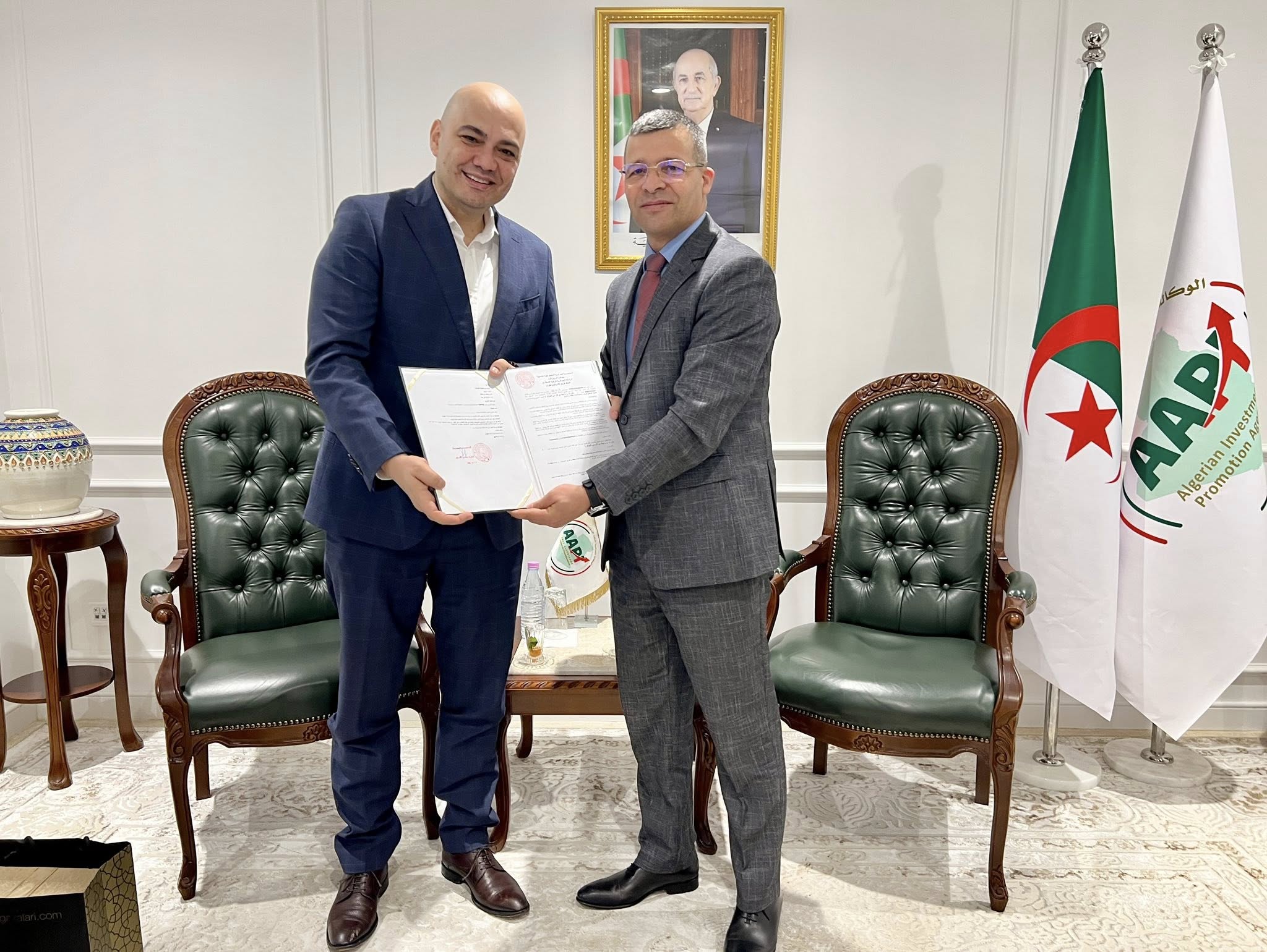 الوكالة الجزائرية لترقية الاستثمار: إعطاء إشارة الانطلاق لمشروع تركي جديد لتصنيع المنتجات الورقية