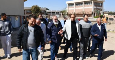 رئيس مياه الجيزة يتفقد محطات أبو النمرس والبدرشين والحوامدية