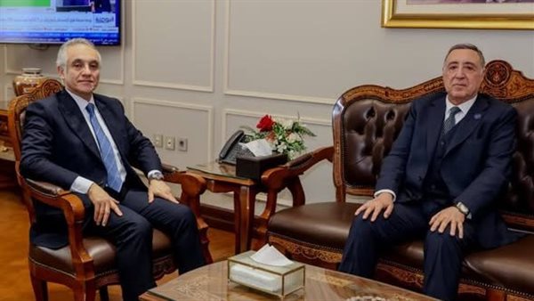 وزير العدل يستقبل رئيس المحكمة الدستورية العليا بالعاصمة الجديدة