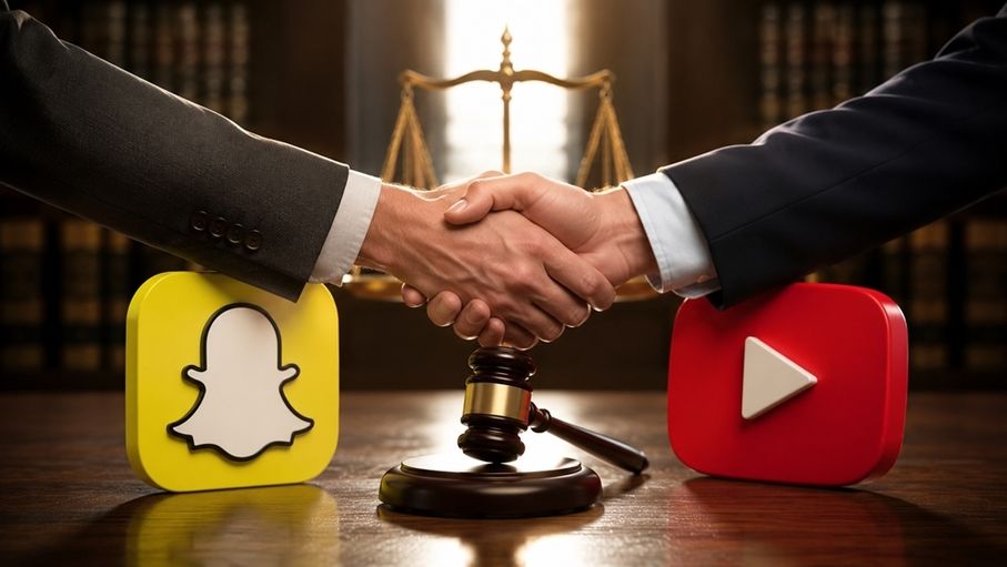 سناب ويوتيوب تتوصلان لتسوية في قضية إدمان المنصات الاجتماعية