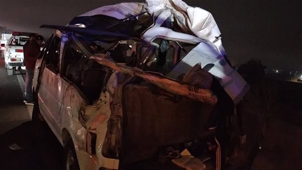 مصرع شخص وإصابة 2 آخرين في حادث تصادم بطريق مرسى مطروح