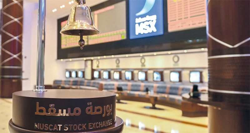 قيمة تداولات مؤشر بورصة مسقط تتجاوز 91.622 مليون ريال عماني
