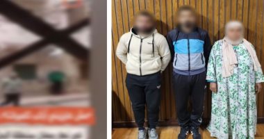 معركة "كاميرات المراقبة" تشتعل في الرمل.. الأمن يضبط سيدة ونجليها هددوا جارهم