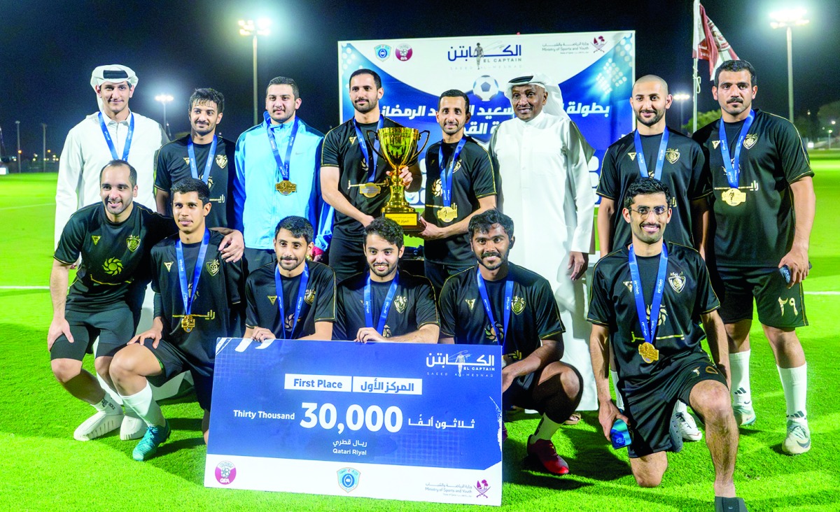 ‫ «أم بركة» يتوج بلقب بطولة الكابتن سعيد المسند