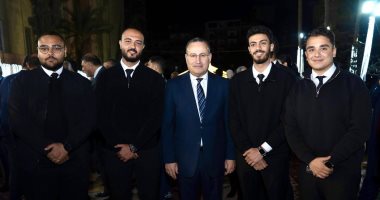 وزير التعليم العالي يشارك فى حفل إفطار هندسة الإسكندرية