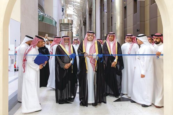 افتتاح معرض «يوم المسؤولية الاجتماعية» في جامعة الملك سعود
