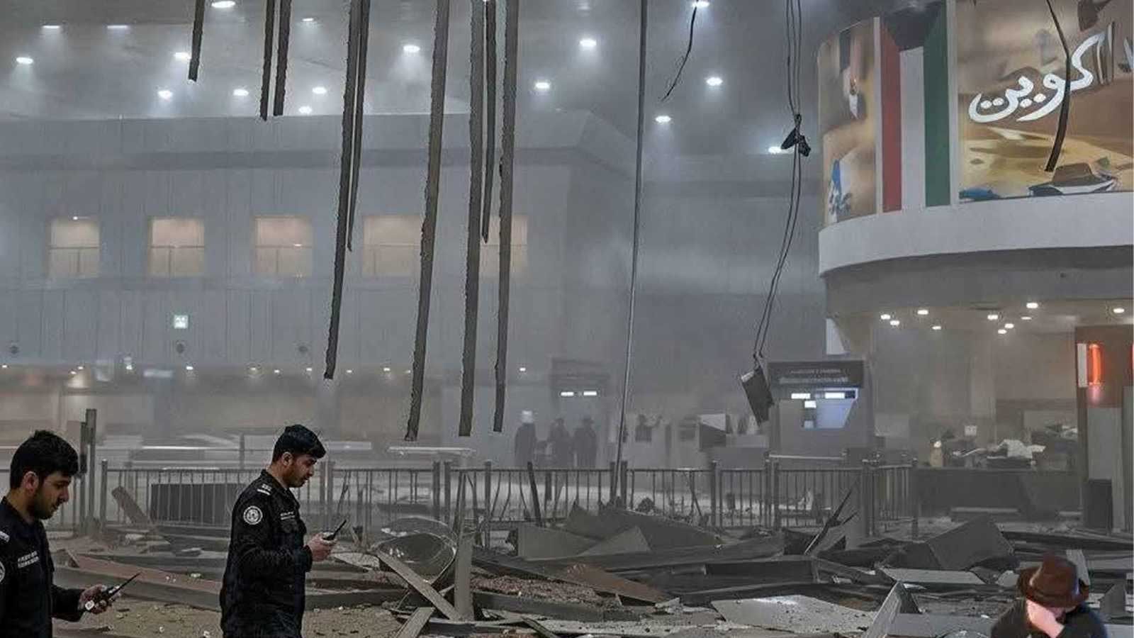 السيطرة على حريق اندلع في مطار الكويت الدولي